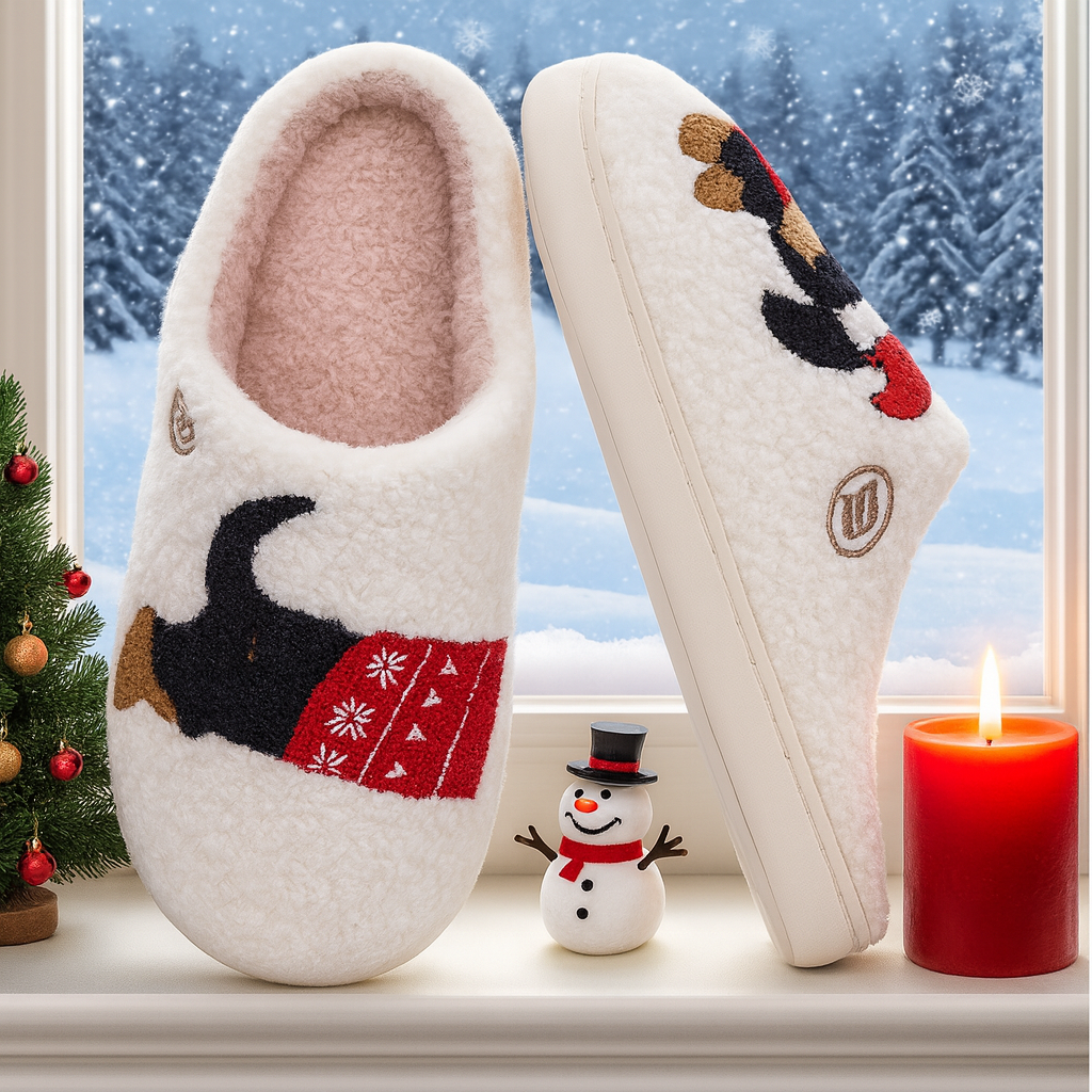 MerrySteps™ – Cozy Christmas Slippers