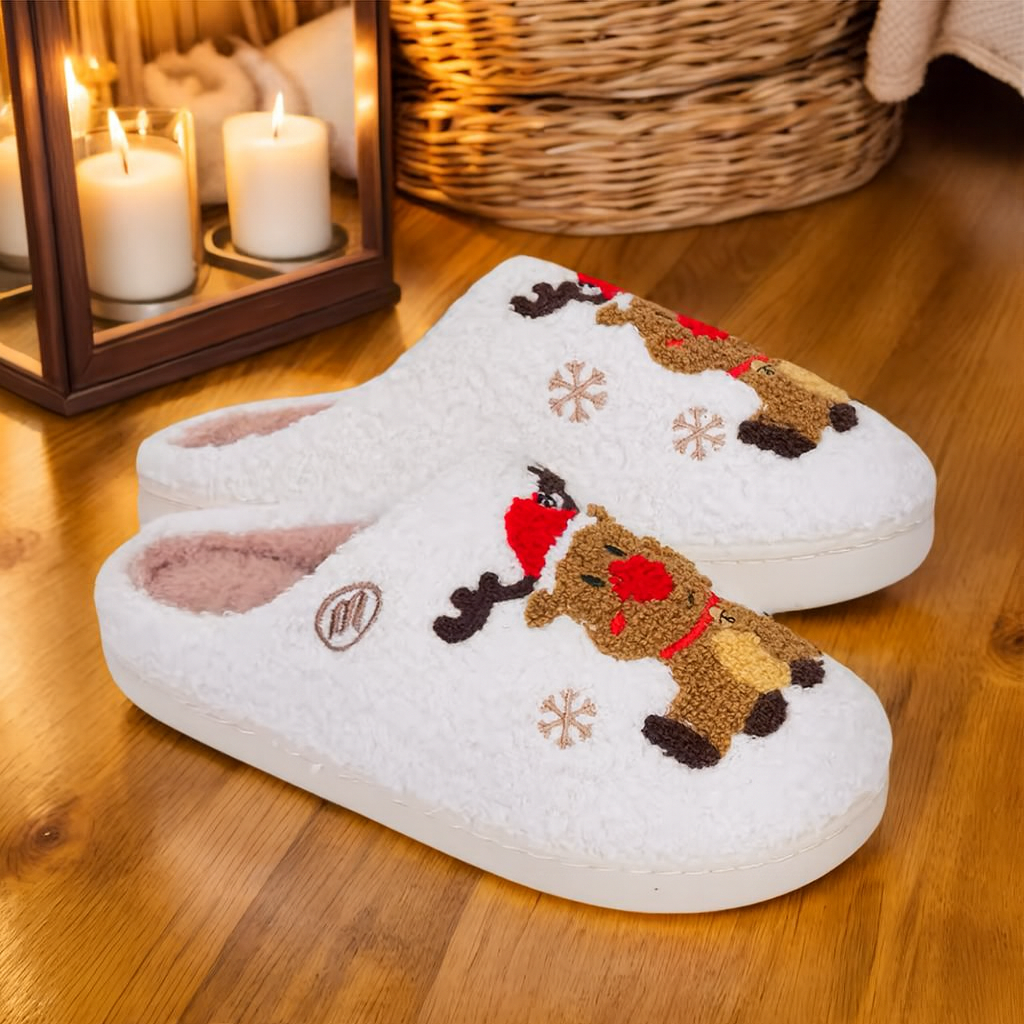 MerrySteps™ – Cozy Christmas Slippers