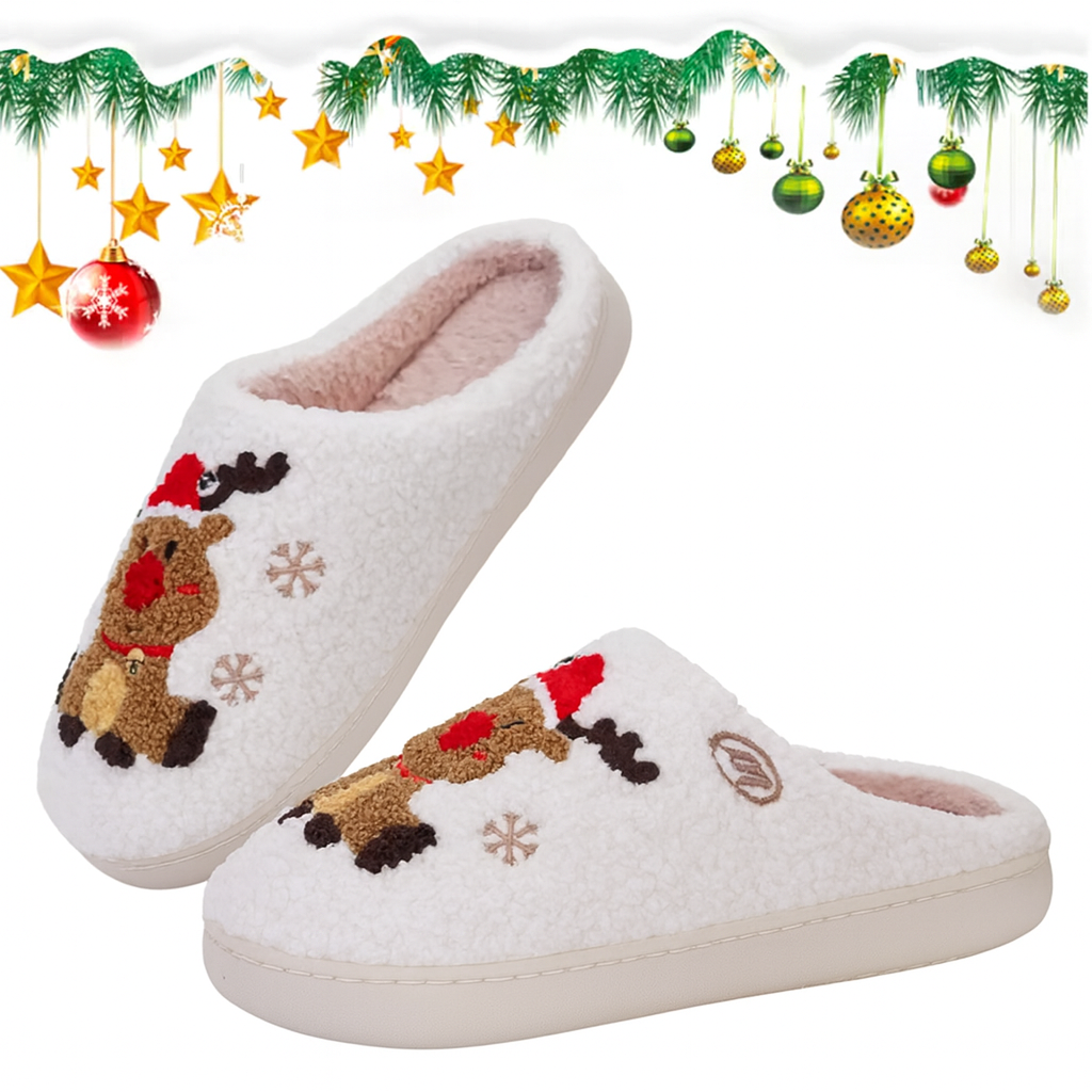 MerrySteps™ – Cozy Christmas Slippers
